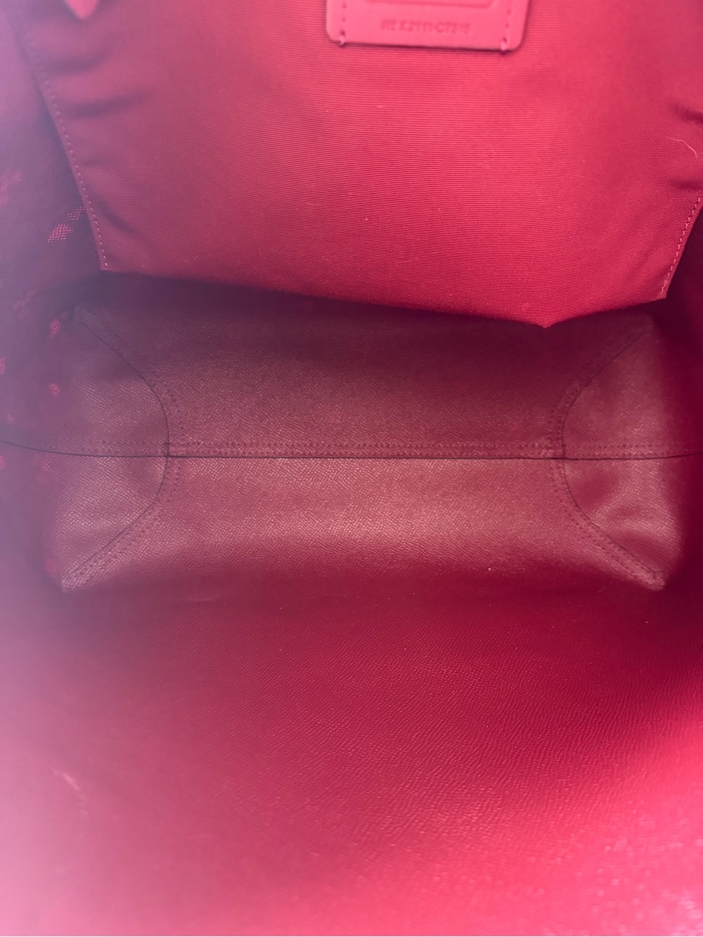 Coach City Tote Bag In Signature Canvas With Heart Petal Print and charm - Picture 11 of 12